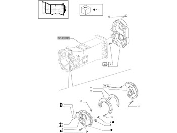 Pārnesumkārba un rezerves daļas NEW HOLLAND