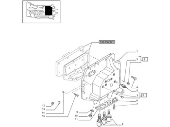 Pārnesumkārba un rezerves daļas NEW HOLLAND