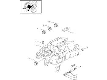 Rāmis/ Šasija NEW HOLLAND