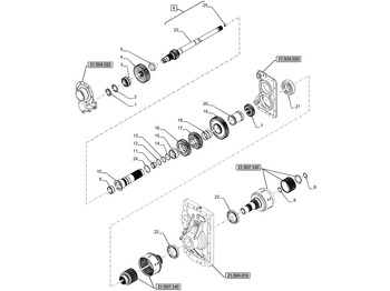 Transmisija NEW HOLLAND
