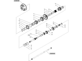 Transmisija NEW HOLLAND