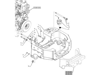 Rāmis/ Šasija NEW HOLLAND