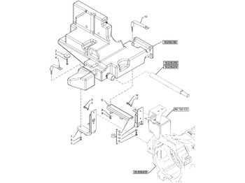 Degvielas tvertne NEW HOLLAND