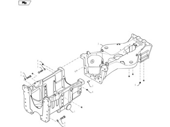 Rāmis/ Šasija NEW HOLLAND