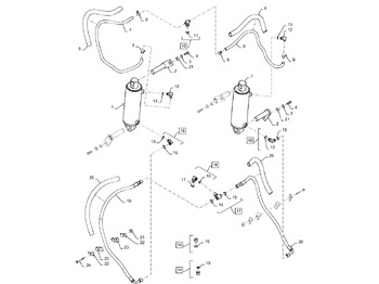 Hidrauliskais cilindrs NEW HOLLAND