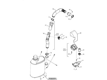 Izplūdes sistēma NEW HOLLAND