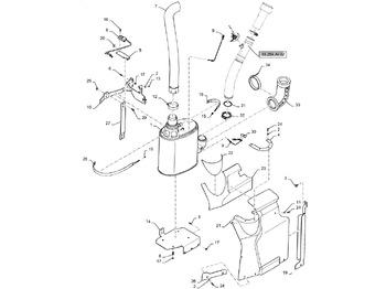 Izplūdes sistēma NEW HOLLAND