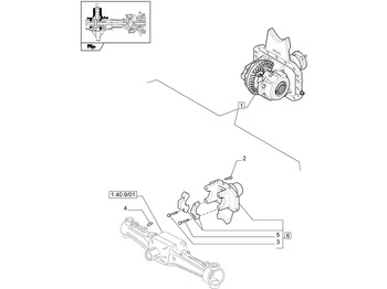 Diferenciālis NEW HOLLAND