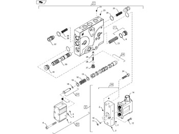 Hidrauliskais vārsts NEW HOLLAND