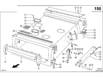 Rezerves daļa CLAAS