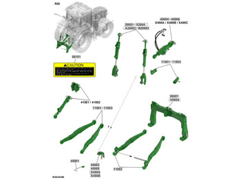 Rezerves daļa JOHN DEERE