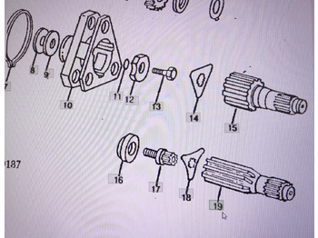 Rezerves daļa JOHN DEERE