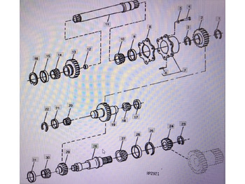 Rezerves daļa JOHN DEERE