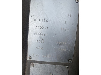 Rezerves daļa MANITOU MLT 626