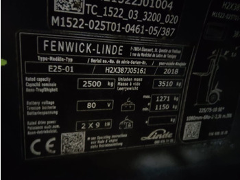Elektroiekrāvējs Linde E25-01: foto 2