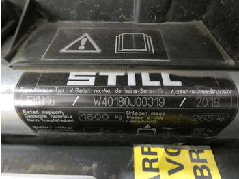 Rokas palešu ratiņi STILL EXU16/LiIon: foto 5 Rokas palešu ratiņi STILL EXU16/LiIon: foto 5