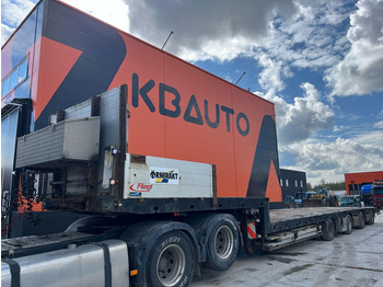 Puspiekabe zema profila platforma FLIEGL