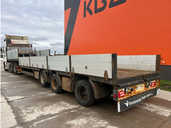 Puspiekabe zema profila platforma HRD Jumbo PLATFORM L=8916 mm: foto 5
