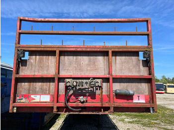 Bortu puspiekabe/ Platforma HRD SKFG2Z PLATFORM L=12800 mm: foto 2