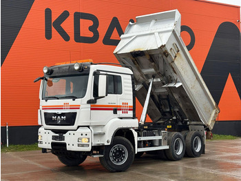 Kravas automašīna pašizgāzējs MAN TGS 26.540 6x4 FULL STEEL / BOX L=4548 mm: foto 2