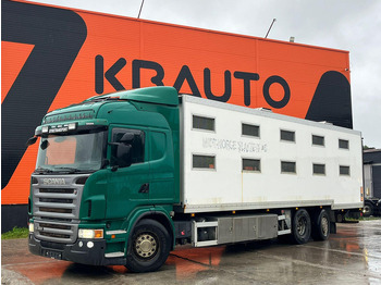 Kravas automašīna dzīvnieku pārvadāšanai SCANIA G 480