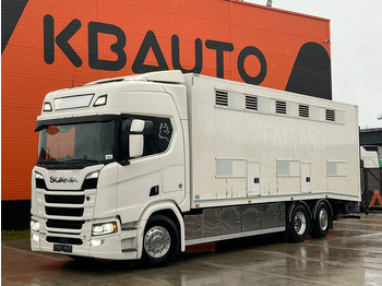 Kravas automašīna dzīvnieku pārvadāšanai SCANIA R 580