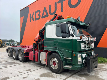Pacēlājs ar āķi, Kravas auto ar manipulatoru Volvo FM 460 8x4*4 PK29002 + JIB / PALFINGER T 20 ton / L=5485 mm: foto 4