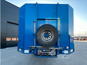 Puspiekabe zema profila platforma Broshuis Tieflader SL Axle: foto 4