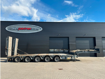 Puspiekabe zema profila platforma FAYMONVILLE