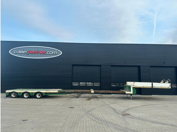 Puspiekabe zema profila platforma NOOTEBOOM