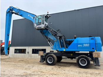 Atkritumu iekrāvējs Fuchs MHL 380 -- only 6650 real working hours: foto 5
