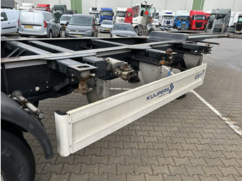 Puspiekabe noņemamā virsbūve/ Konteineru vedējs Renders Euro 925 / Container Chassis / 2x 20 - 40 - 45 FT / Drum / APK TUV 07-26: foto 5