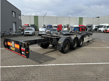 Puspiekabe noņemamā virsbūve/ Konteineru vedējs Renders Euro 925 / Container Chassis / 2x 20 - 40 - 45 FT / Drum / APK TUV 07-26: foto 2