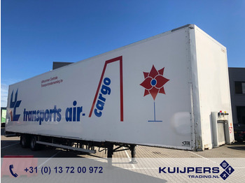 Puspiekabe slēgtā virsbūve Van Eck PT-2I Air Cargo / Roller bed / Mega / 2 axle BPW Drum / Box / EXPORT OUTSIDE EU ONLY: foto 1