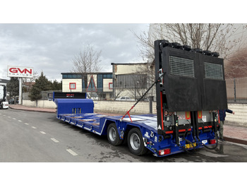 Puspiekabe zema profila platforma GVN TRAILER