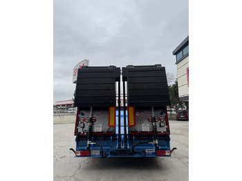 Jaunā Puspiekabe zema profila platforma GVN Trailer 4 AXLE LOWBED WITH WHEEL RECESSES: foto 3