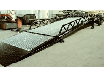 Jaunā Iekraušanas rampa Loading Ramp with with hydraulic tilting bridge -  AZ RAMP - STAR LLO- 20 T.: foto 4