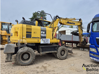 Riteņu ekskavators KOMATSU PW160