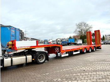 Puspiekabe zema profila platforma Kässbohrer K.SLS 3 / 0N 18/30 Tieflader mit hydr. Rampen: foto 3 Puspiekabe zema profila platforma Kässbohrer K.SLS 3 / 0N 18/30 Tieflader mit hydr. Rampen: foto 3