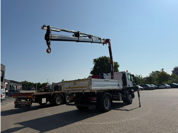 Kravas automašīna pašizgāzējs, Kravas auto ar manipulatoru MAN TGM 18.320 4x2 BB mit Fassi F135 Kipper Kran: foto 4