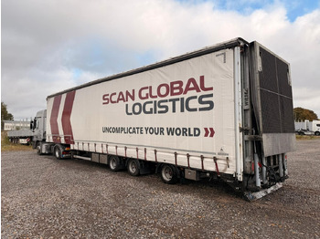 Puspiekabe zema profila platforma WIESE