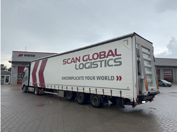 Puspiekabe zema profila platforma WIESE