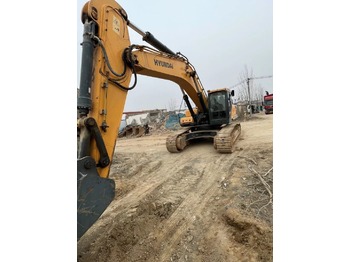 Kāpurķēžu ekskavators HITACHI R485: foto 2