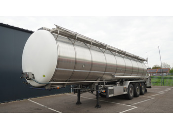 Puspiekabe cisterna pārvadāšana ēdiena Burg 3 AXLE FOOD TRAILER 38.000 LTR: foto 2