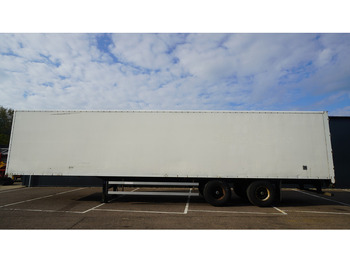 Puspiekabe slēgtā virsbūve GROENEWEGEN