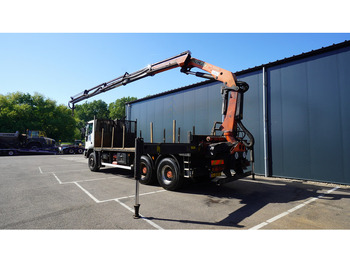 Kravas auto ar manipulatoru Iveco EUROTRAKKER CURSOR 350 6X4 FLATBED WITH PALFINGER PK 20002 CRANE: foto 3