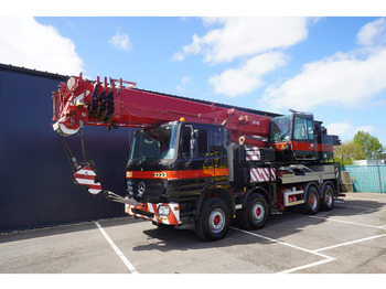 Kravas auto ar manipulatoru Mercedes-Benz ACTROS 4141 / FAUN HK60 MOBILE CRANE WITH JIB: foto 3