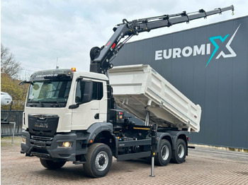 MAN TGS 33.440 6x6 /3-Seiten- Kipper / Kran HIAB 302 līzingu MAN TGS 33.440 6x6 /3-Seiten- Kipper / Kran HIAB 302: foto 1