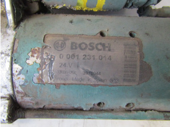 Elektrosistēma - Kravas automašīna VOLVO FL D6B STARTER MOTOR BOSCH P/NO 001231014: foto 2