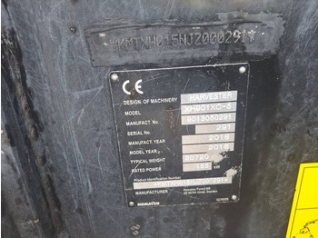 Harvesters Komatsu 901 XC: foto 4 Harvesters Komatsu 901 XC: foto 4